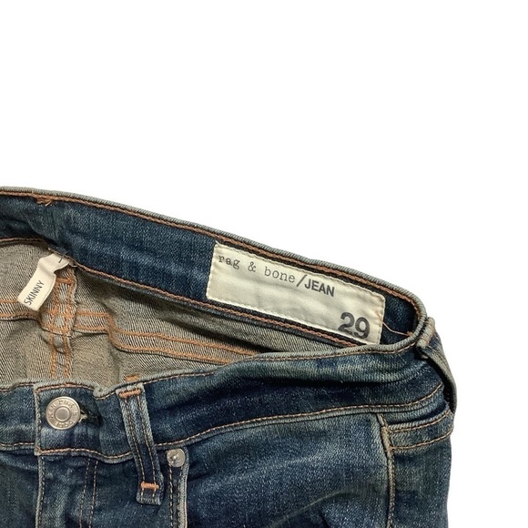 Rag & Bone Skinny Jean Augusta Wash Size 29 Revolve Nordstrom - Picture 4 of 10